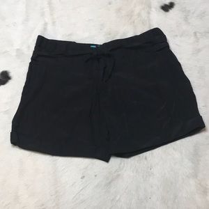 Chasensully Black Cotton Dressy Short